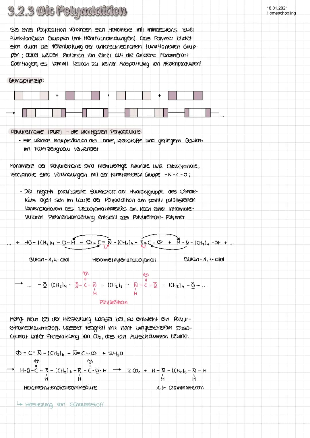 Polyaddition