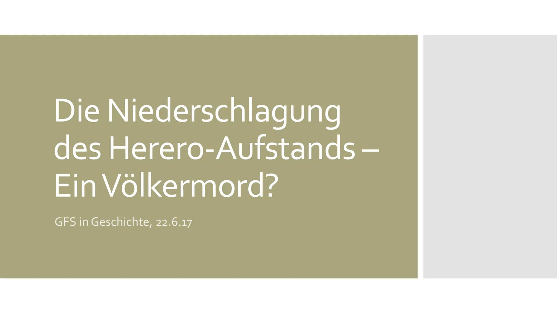 ,,Unter Historikern ist der
Generalleutnant, der 1904 in der
deutschen Kolonie Südwestafrika den
Aufstand der Herero niederschlug, ein
bruta