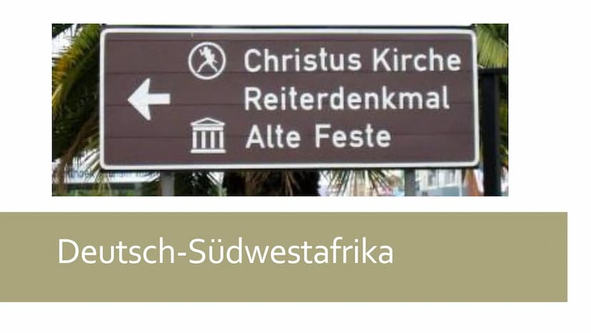 ,,Unter Historikern ist der
Generalleutnant, der 1904 in der
deutschen Kolonie Südwestafrika den
Aufstand der Herero niederschlug, ein
bruta