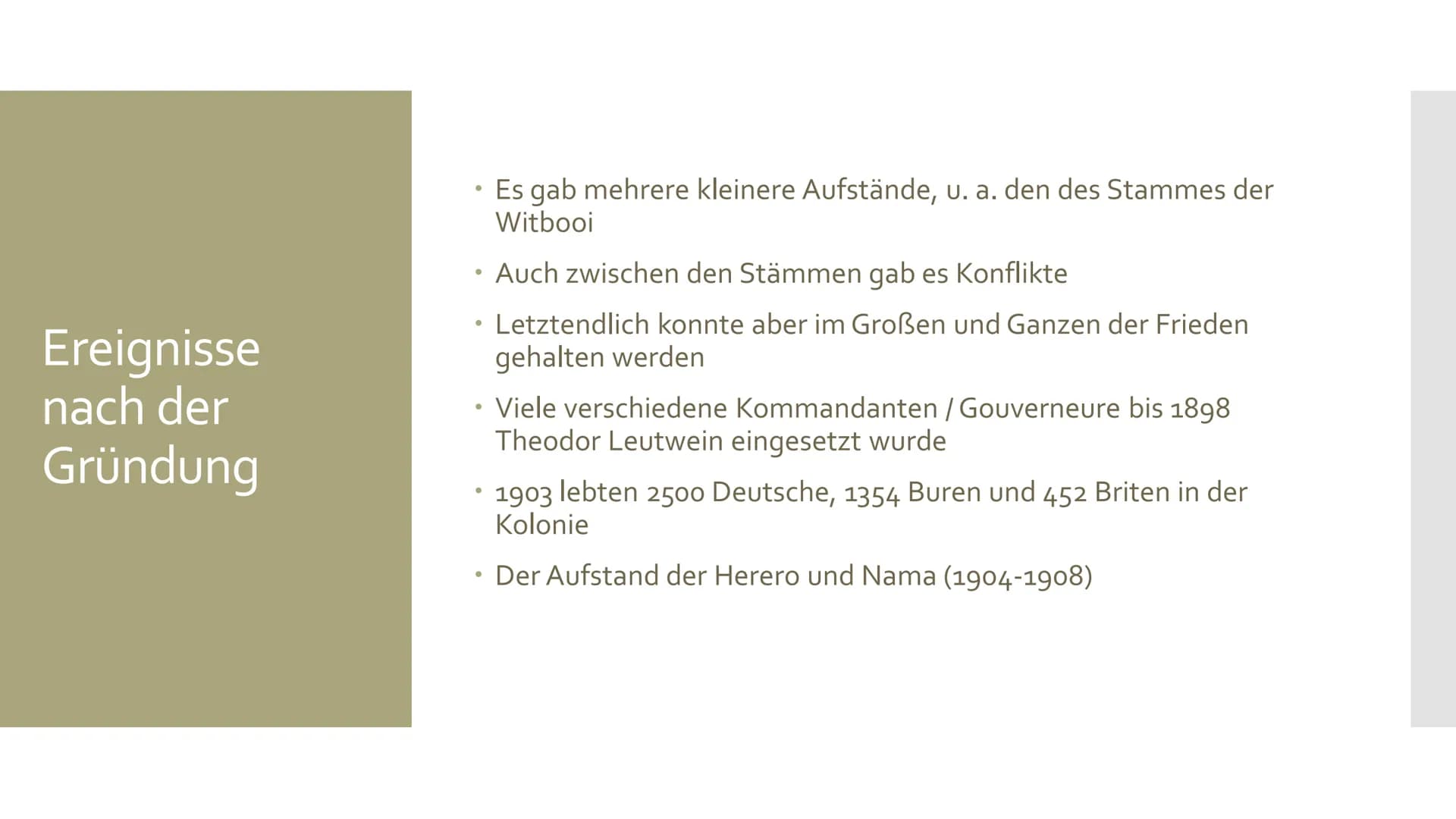 ,,Unter Historikern ist der
Generalleutnant, der 1904 in der
deutschen Kolonie Südwestafrika den
Aufstand der Herero niederschlug, ein
bruta
