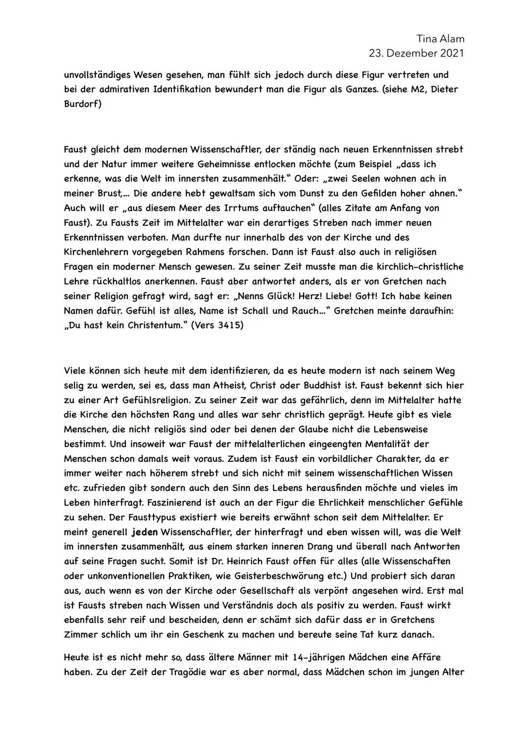 Tina Alam
23. Dezember 2021

# Ersatzleistung
im Kernfach
Deutsch

Inwiefern kann die Figur des Faust heute
noch eine Identifikationsfigur s