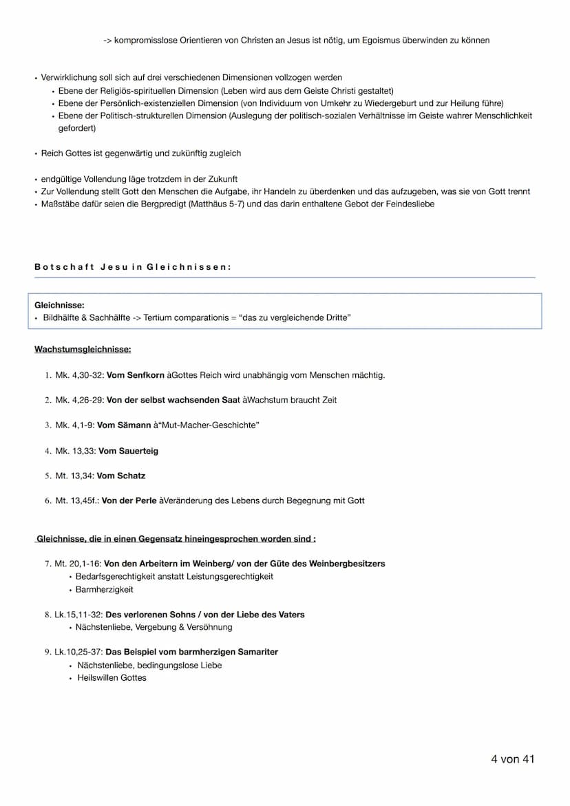 RELIGION
2021
1 von 41 Q1: Jesus
JESUS CHRISTUS +
VERKÜNDIGUNG REICH GOTTES
Leben Jesu:
Jesus = griechische Form des hebräischen Jehoshua (,