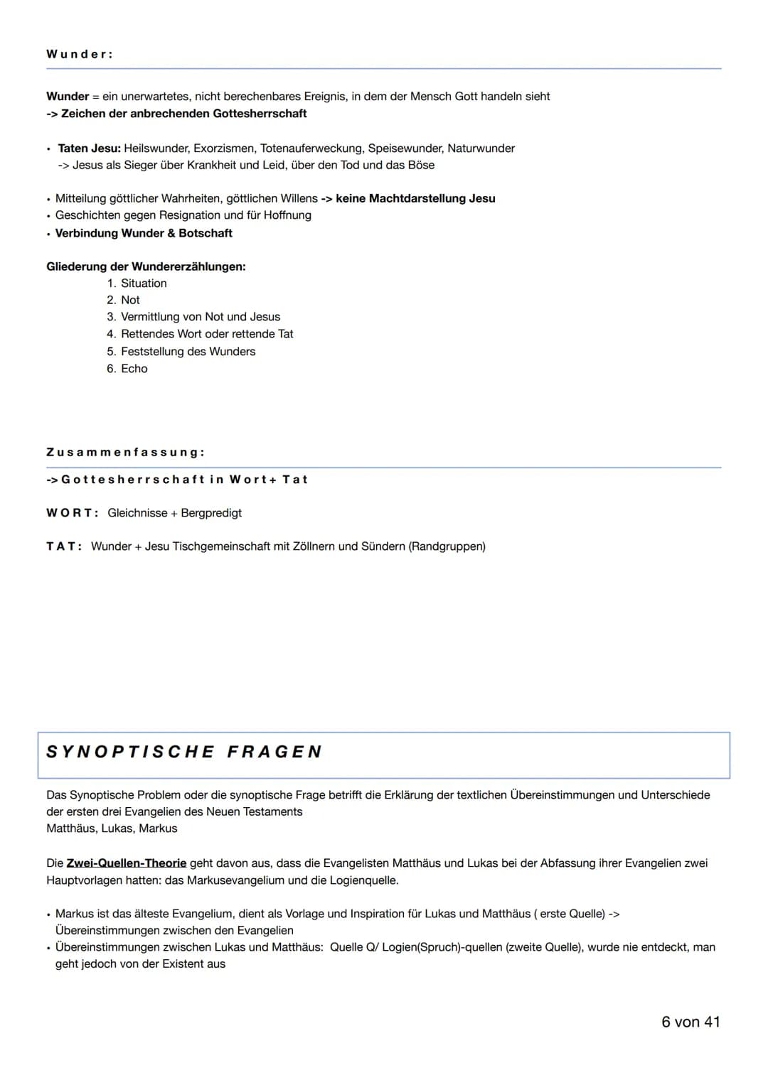 RELIGION
2021
1 von 41 Q1: Jesus
JESUS CHRISTUS +
VERKÜNDIGUNG REICH GOTTES
Leben Jesu:
Jesus = griechische Form des hebräischen Jehoshua (,