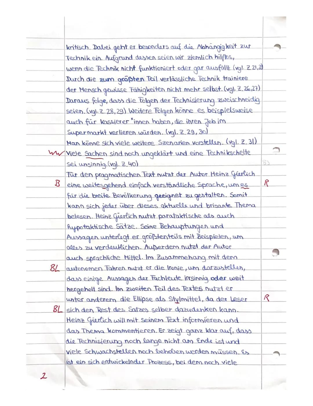 N
N
NO
Z
Analyse pragmatischer Texte
In dem vorliegenden pragmatischen Text, welcher im Jahr
2016 erschienen ist betrachtet der Autor
In dem