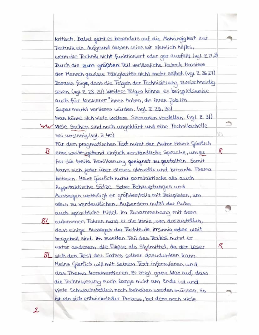 N
N
NO
Z
Analyse pragmatischer Texte
In dem vorliegenden pragmatischen Text, welcher im Jahr
2016 erschienen ist betrachtet der Autor
In dem