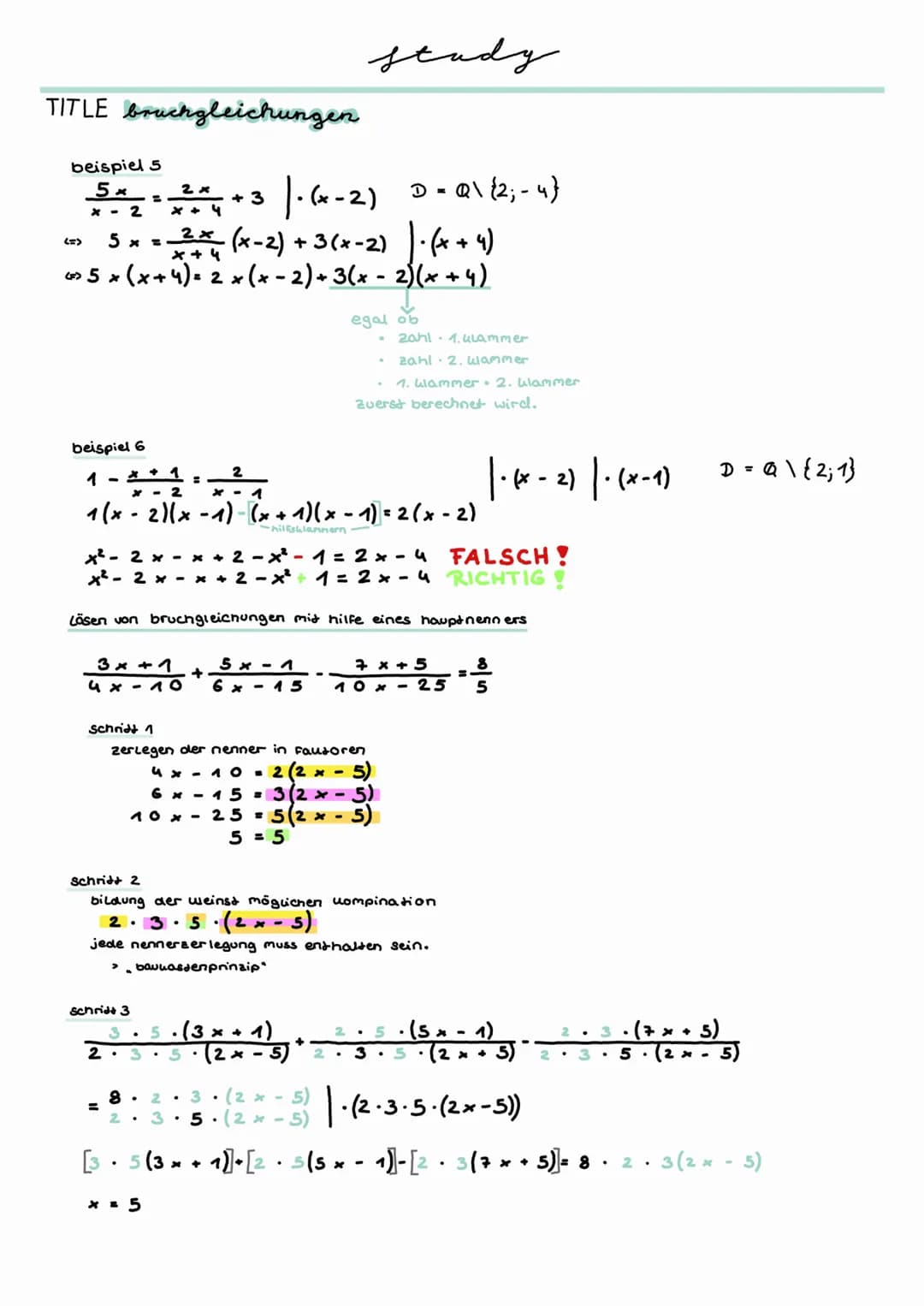 TITLE brüche
addieren und subtrahieren
4
25+
8
+
6 15 30 30
erweitern
음 - 응응 - 1층 지
=
=
12
20
60 60
multiplizieren
녹음
dividieren
=
3
12
음음 놀