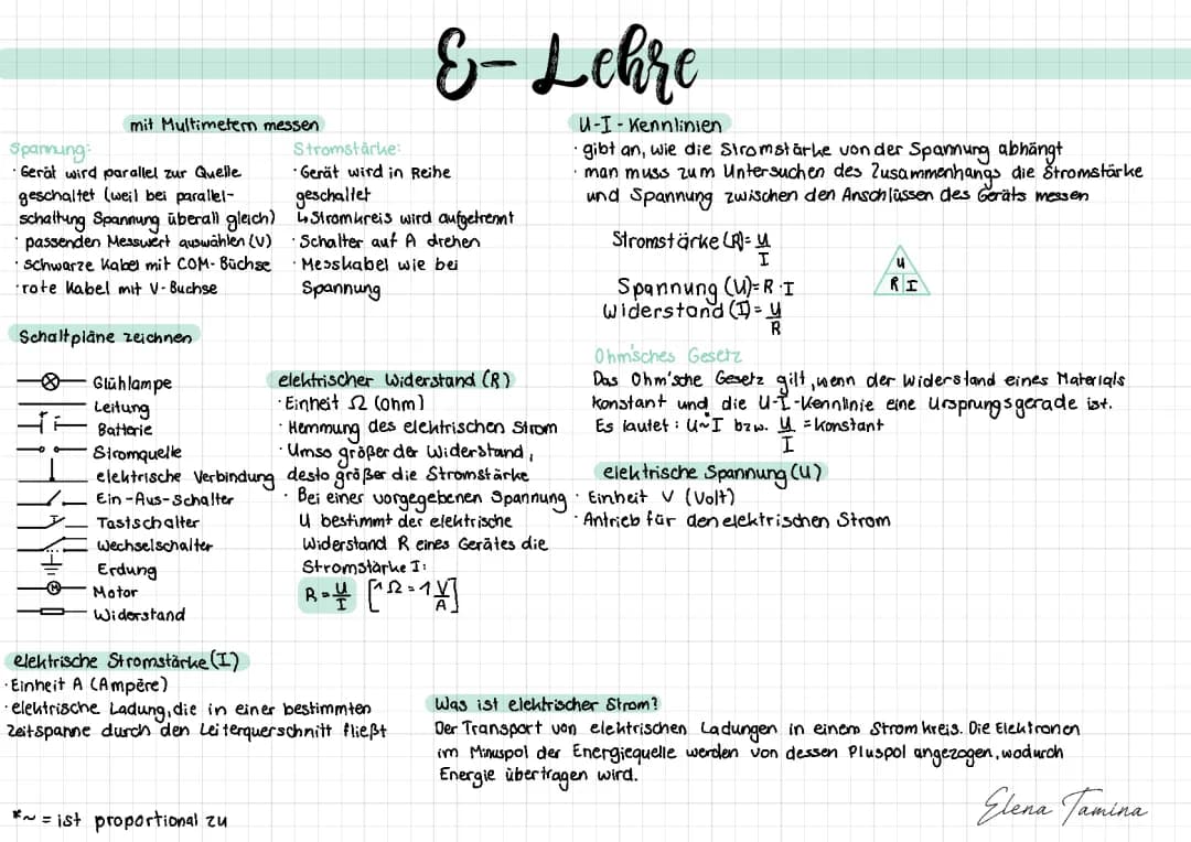 E-Lehre