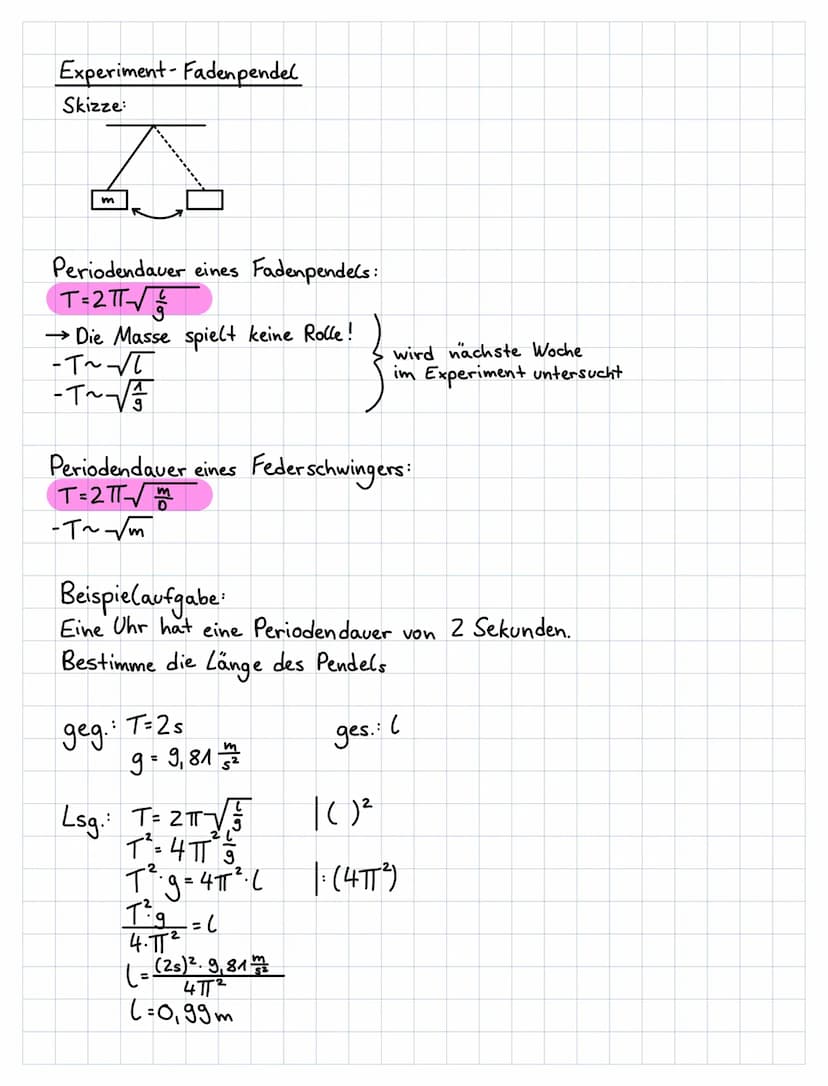 Definition:
um
Eine mechanische Schwingung ist die periodische Bewegung eines Körpers
seine Ruhelage. Die Ursache für die mechanische Schwin