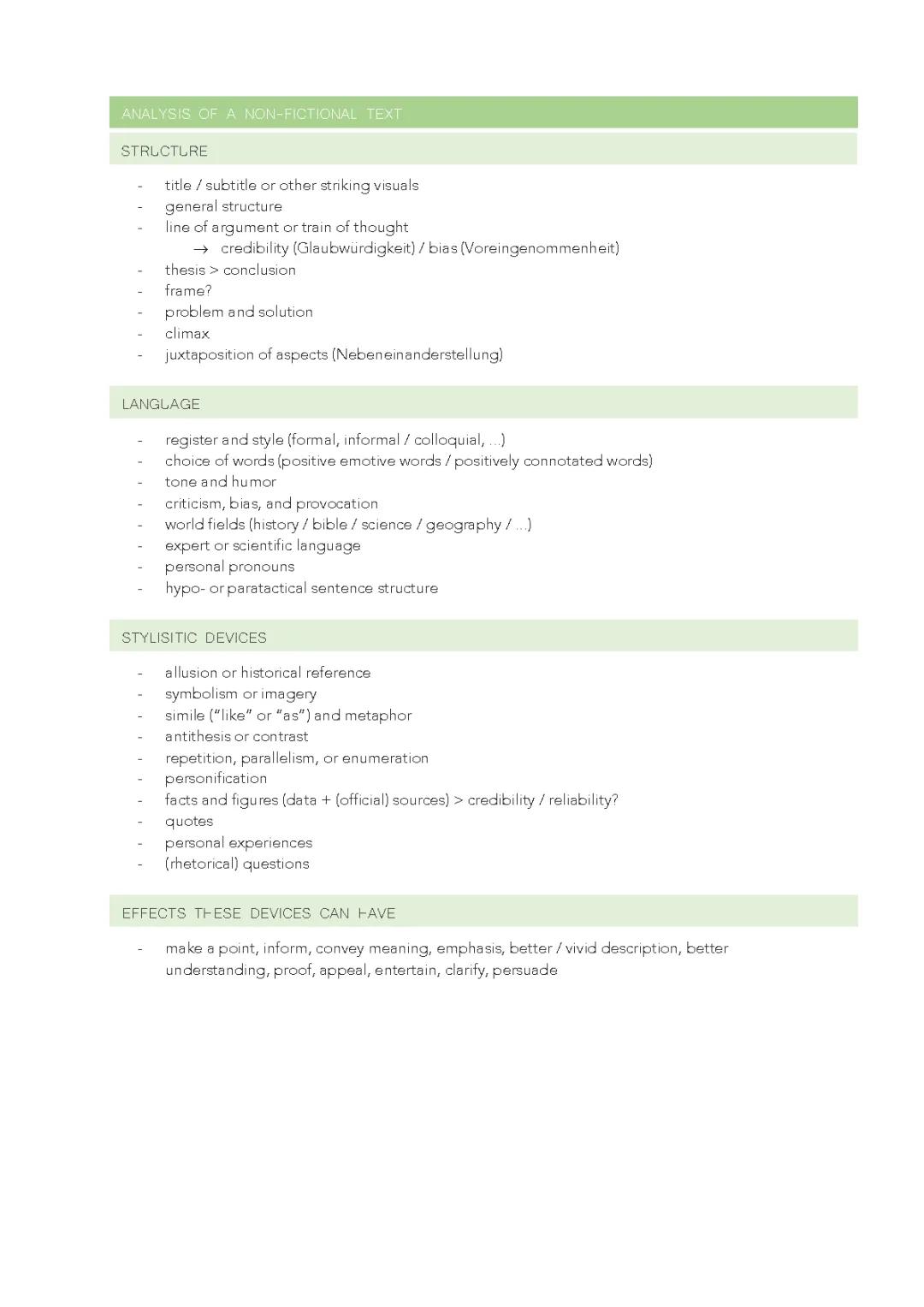 Fictional / Non-fictional text analysis 