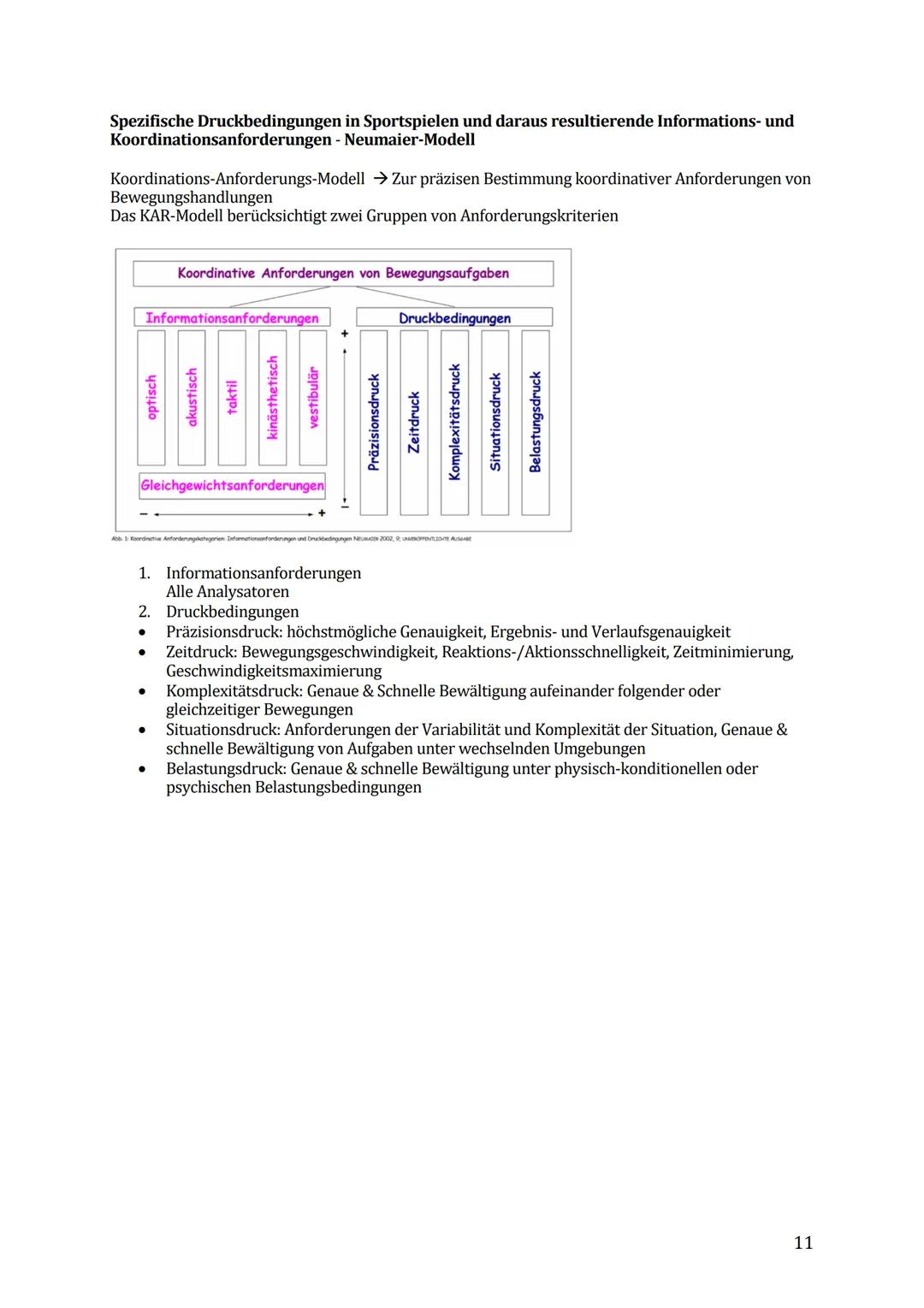 Sport Lernzettel Abitur
1. Themenfeld ,,Bewegungsanalyse"
Biomechanik Definition:
Die Biomechanik des Sports dient zur Beschreibung und Erkl