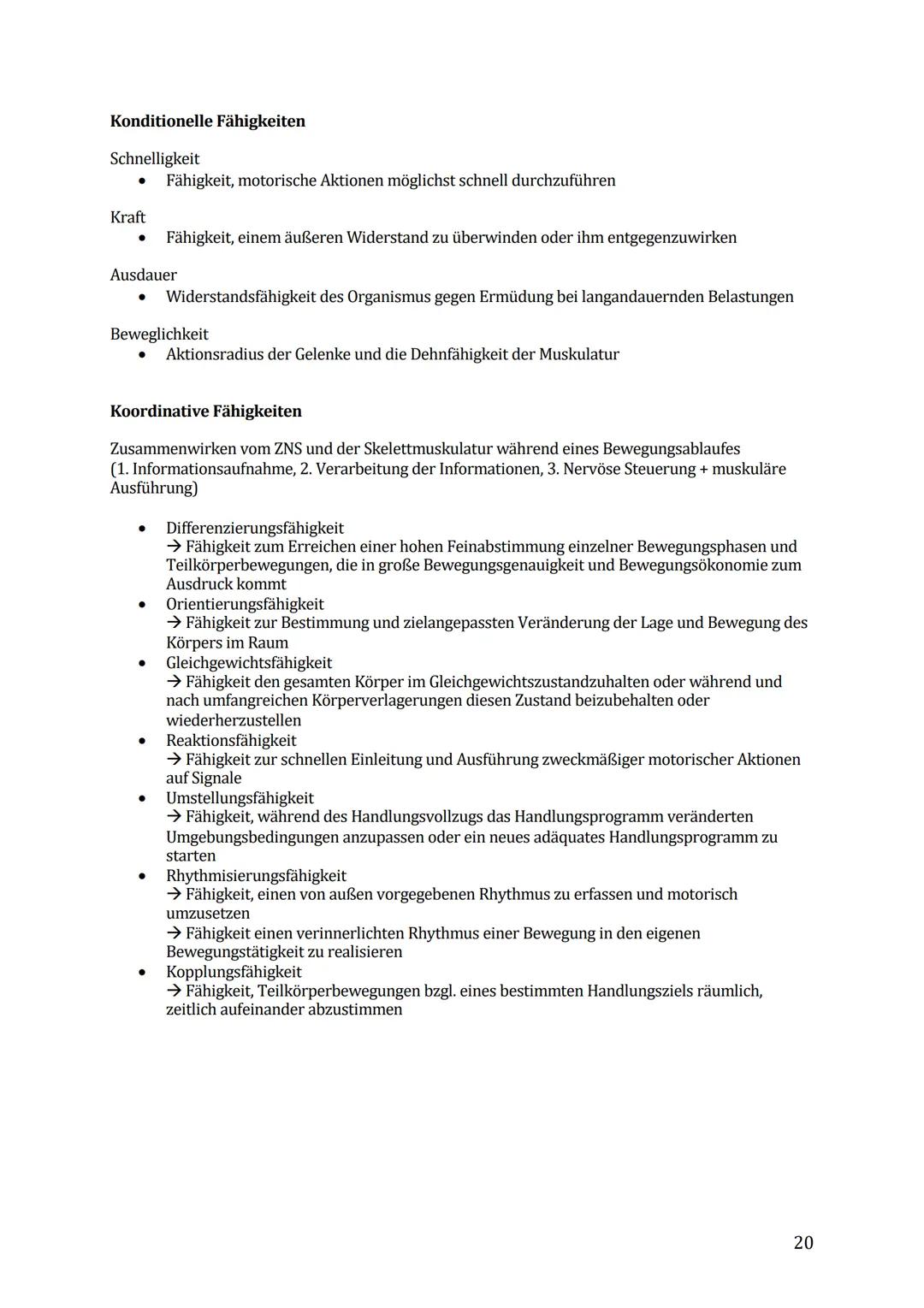 Sport Lernzettel Abitur
1. Themenfeld ,,Bewegungsanalyse"
Biomechanik Definition:
Die Biomechanik des Sports dient zur Beschreibung und Erkl