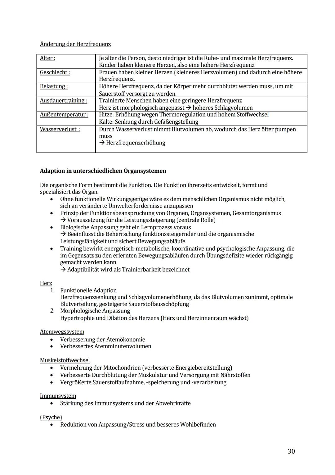 Sport Lernzettel Abitur
1. Themenfeld ,,Bewegungsanalyse"
Biomechanik Definition:
Die Biomechanik des Sports dient zur Beschreibung und Erkl