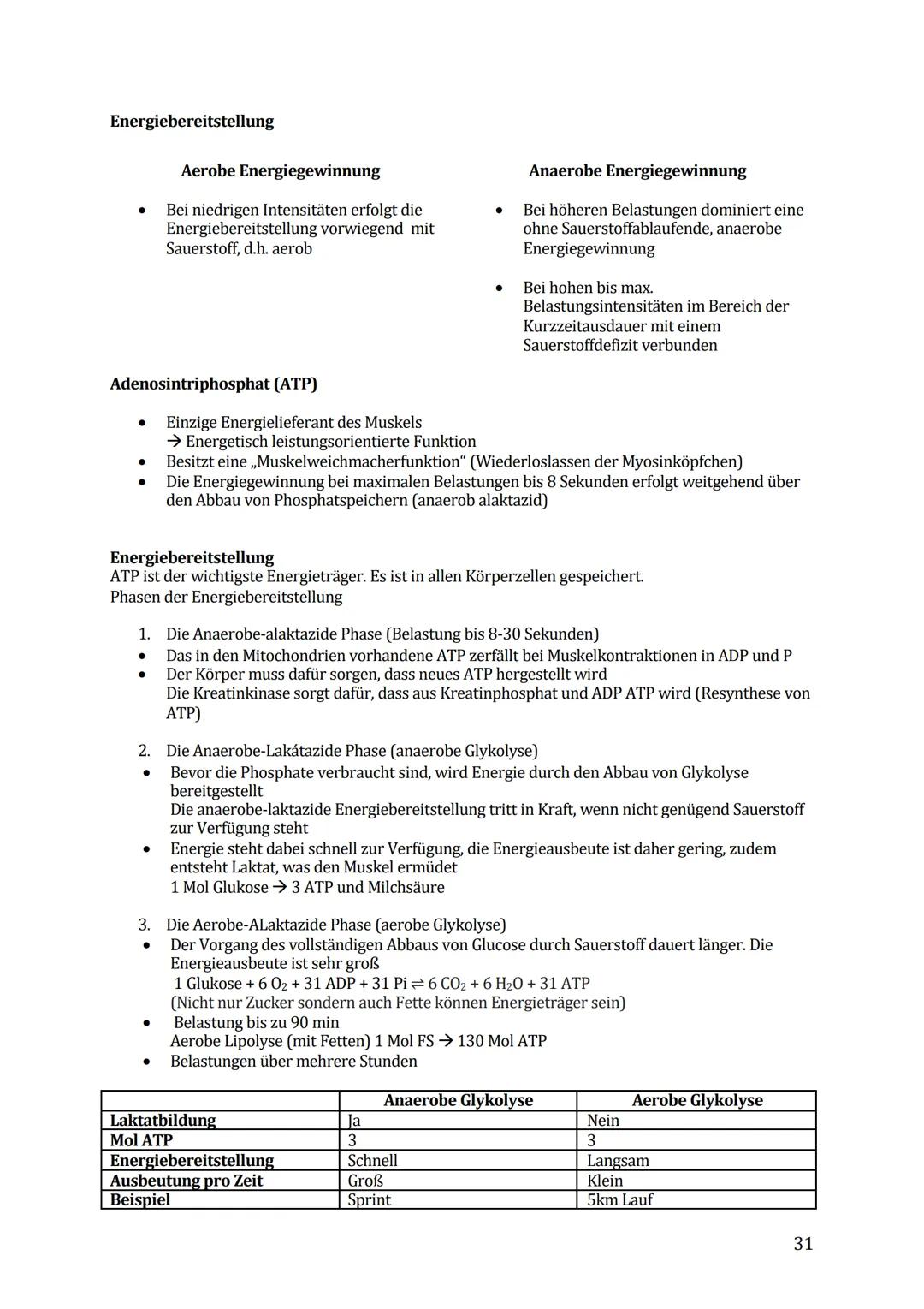 Sport Lernzettel Abitur
1. Themenfeld ,,Bewegungsanalyse"
Biomechanik Definition:
Die Biomechanik des Sports dient zur Beschreibung und Erkl