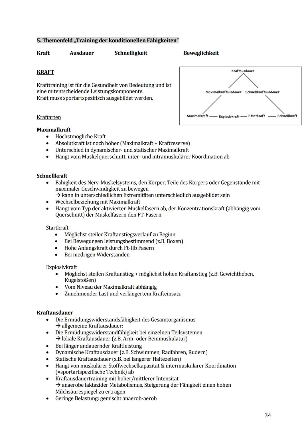 Sport Lernzettel Abitur
1. Themenfeld ,,Bewegungsanalyse"
Biomechanik Definition:
Die Biomechanik des Sports dient zur Beschreibung und Erkl