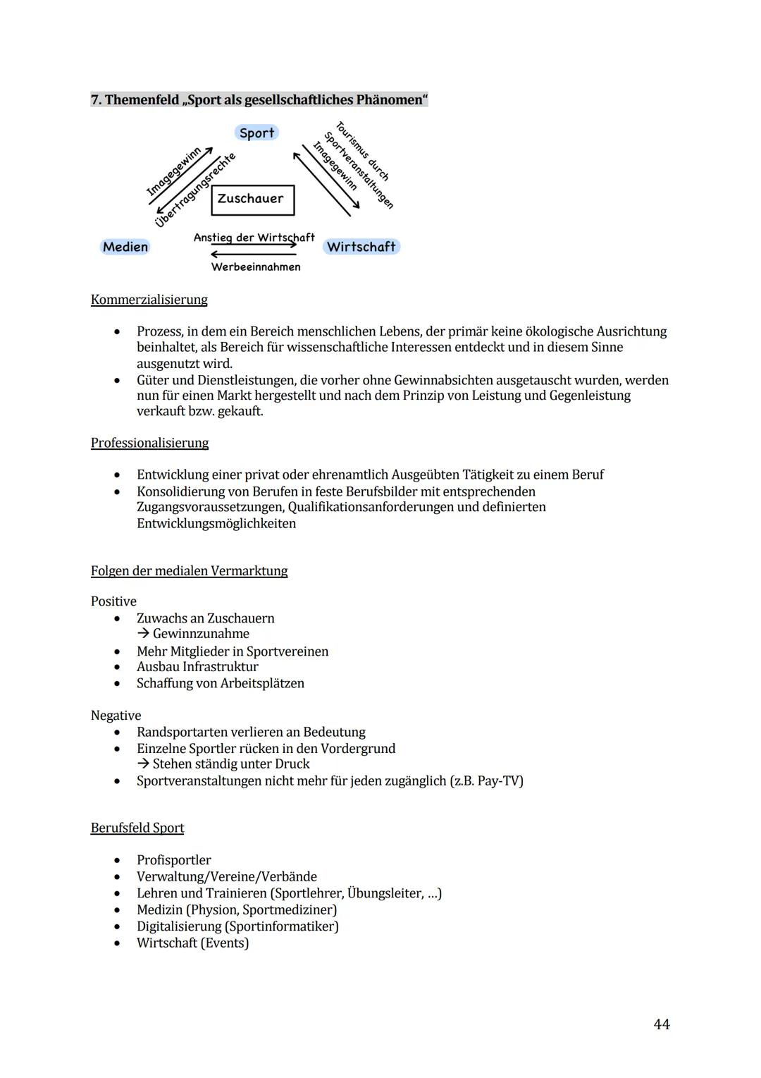 Sport Lernzettel Abitur
1. Themenfeld ,,Bewegungsanalyse"
Biomechanik Definition:
Die Biomechanik des Sports dient zur Beschreibung und Erkl