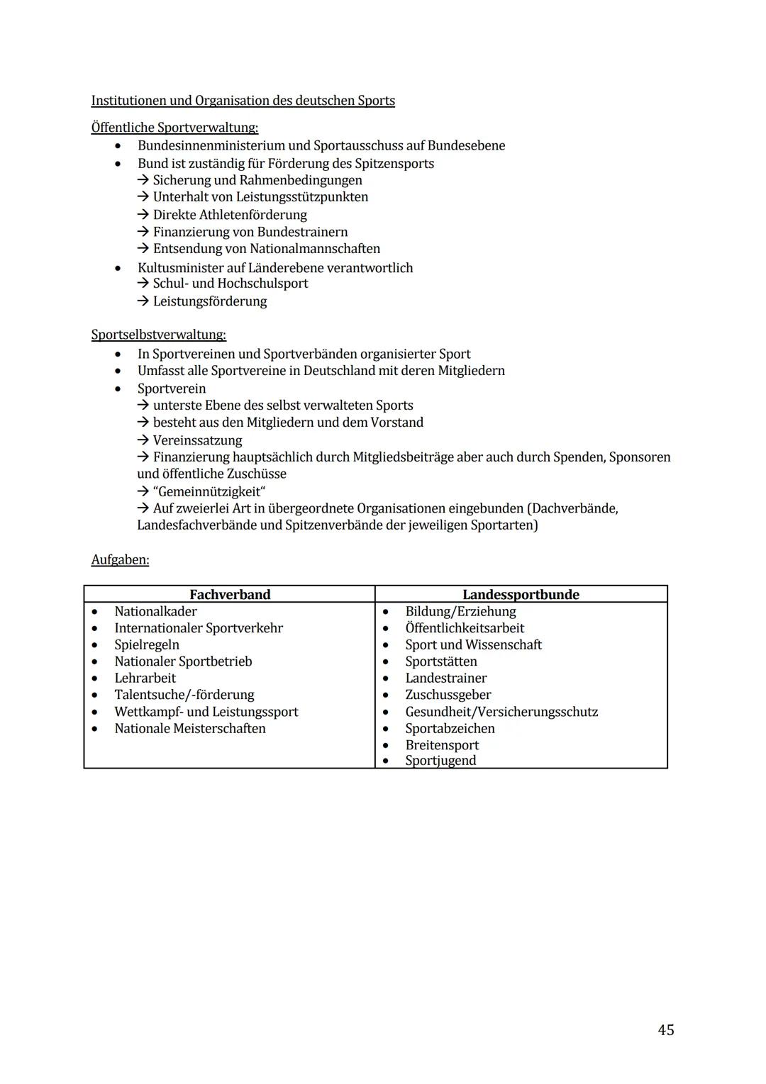 Sport Lernzettel Abitur
1. Themenfeld ,,Bewegungsanalyse"
Biomechanik Definition:
Die Biomechanik des Sports dient zur Beschreibung und Erkl