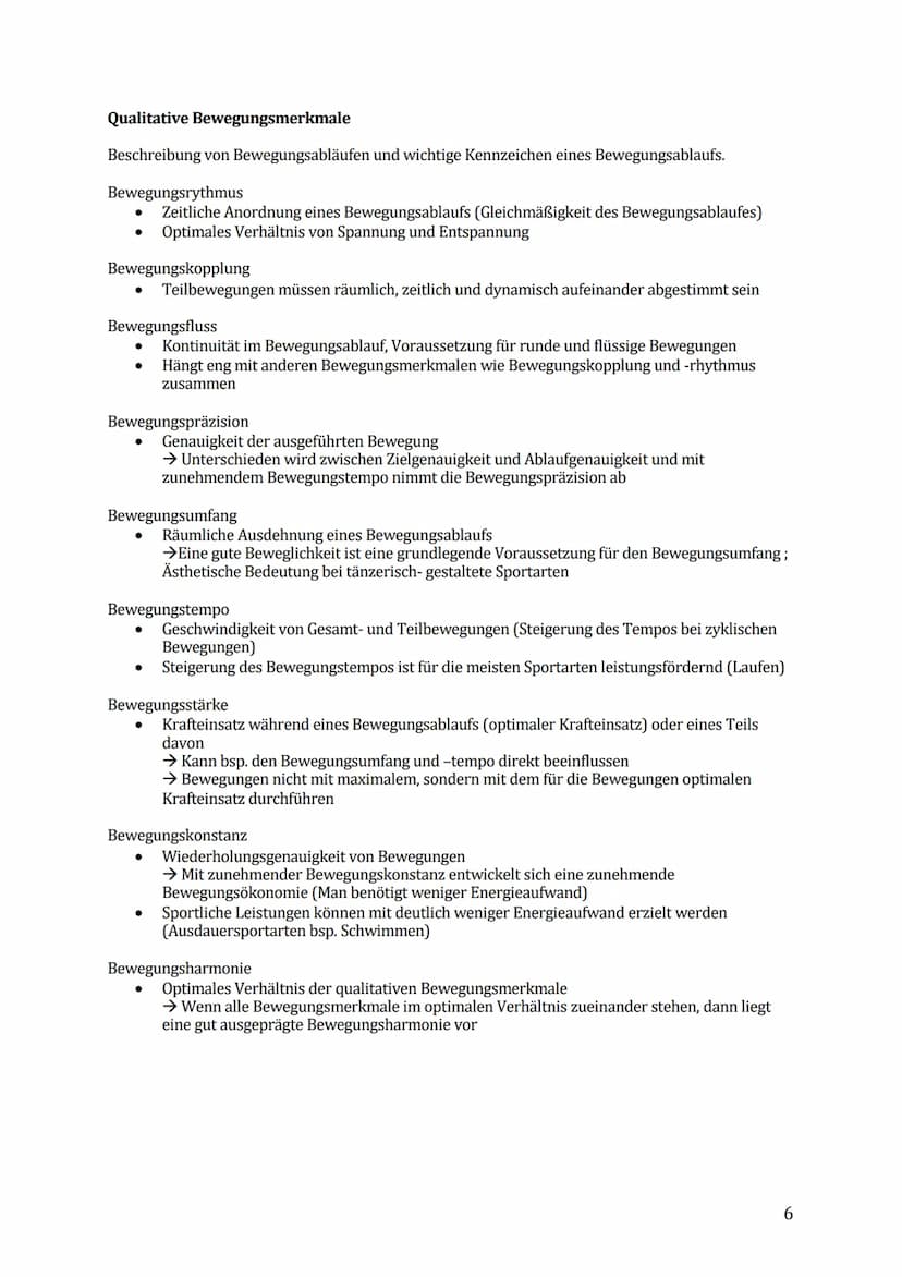 Sport Lernzettel Abitur
1. Themenfeld ,,Bewegungsanalyse"
Biomechanik Definition:
Die Biomechanik des Sports dient zur Beschreibung und Erkl