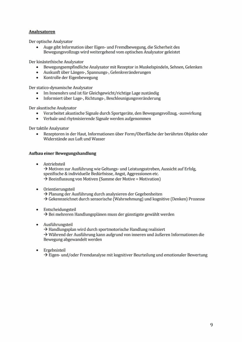 Sport Lernzettel Abitur
1. Themenfeld ,,Bewegungsanalyse"
Biomechanik Definition:
Die Biomechanik des Sports dient zur Beschreibung und Erkl