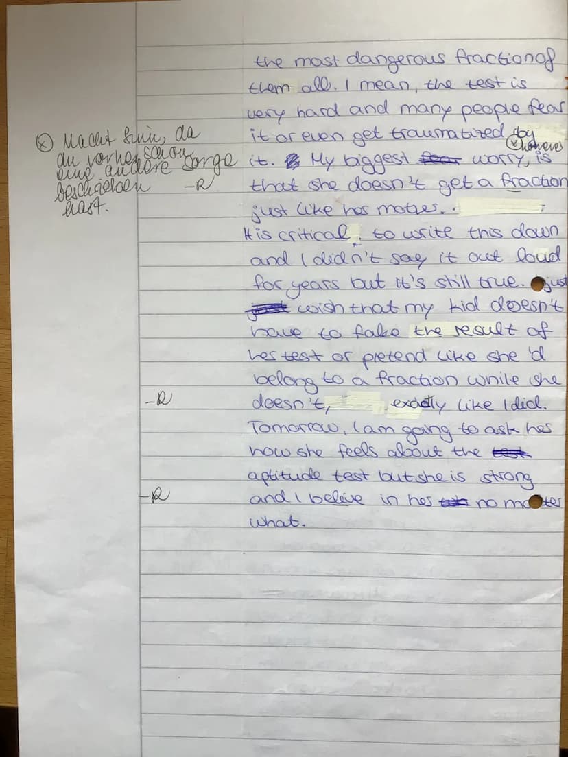leadsinto
the actio
Option
Labuk
aptitude
Larchers speak with
lach other alcoude
Dewen prae
15
20
2
30
Exam Paper EF 1.2.1 GK Englis
Text:
T