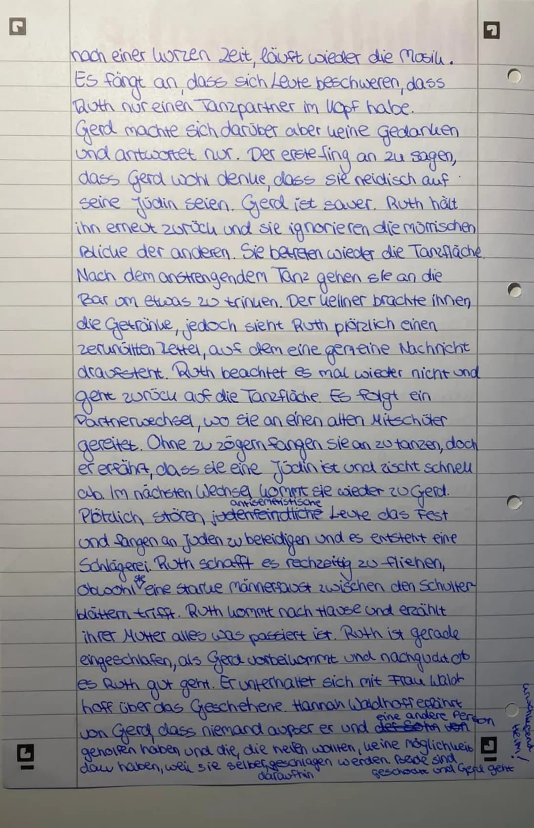 Inhaltsangabe
Das Treffen mit der schlechten Nachricht
Ruth und Gerd haben sich auf dem Hügel verabredet.
Auf dem Weg zum Högel überlegt Rut