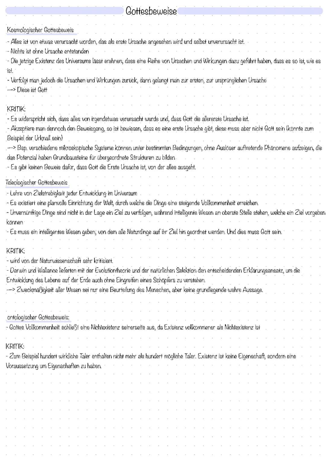 Klare und einfache Erklärungen zu Gottesbeweisen: Kosmologisch, Ontologisch, Teleologisch