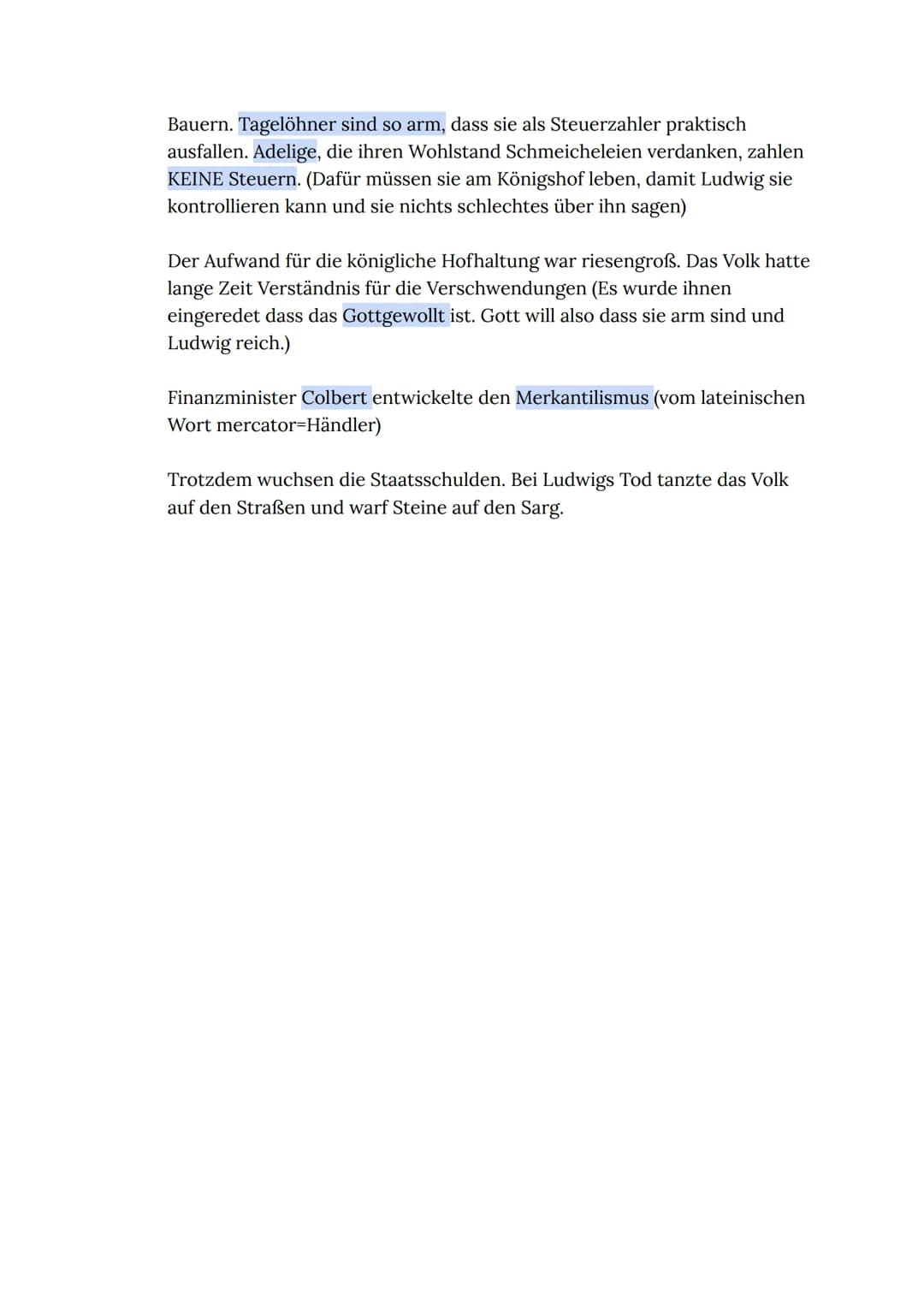 Der Herrscher war Ludwig der XIV.
Wichtige Aussagen:
→ "Der Staat bin ich!"
→ "Ich bin der Stellvertreter Gottes!"
→ "Ein König-Ein Gesetz-E