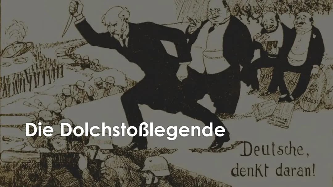 Die Dolchstoßlegende