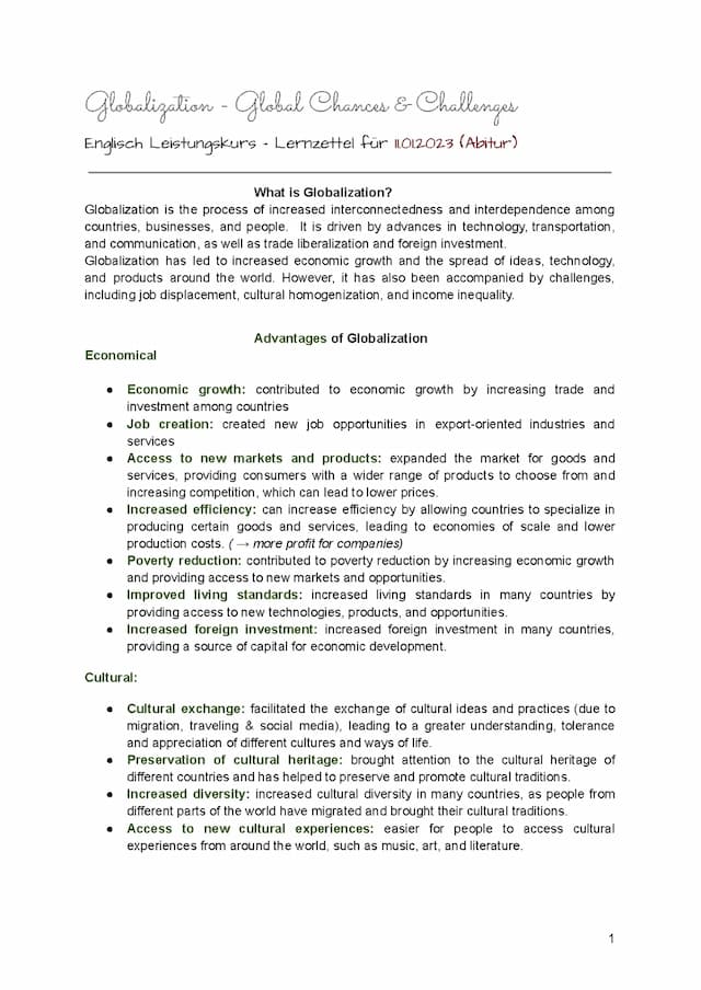 Know Globalization - Global Chances and Challenges thumbnail