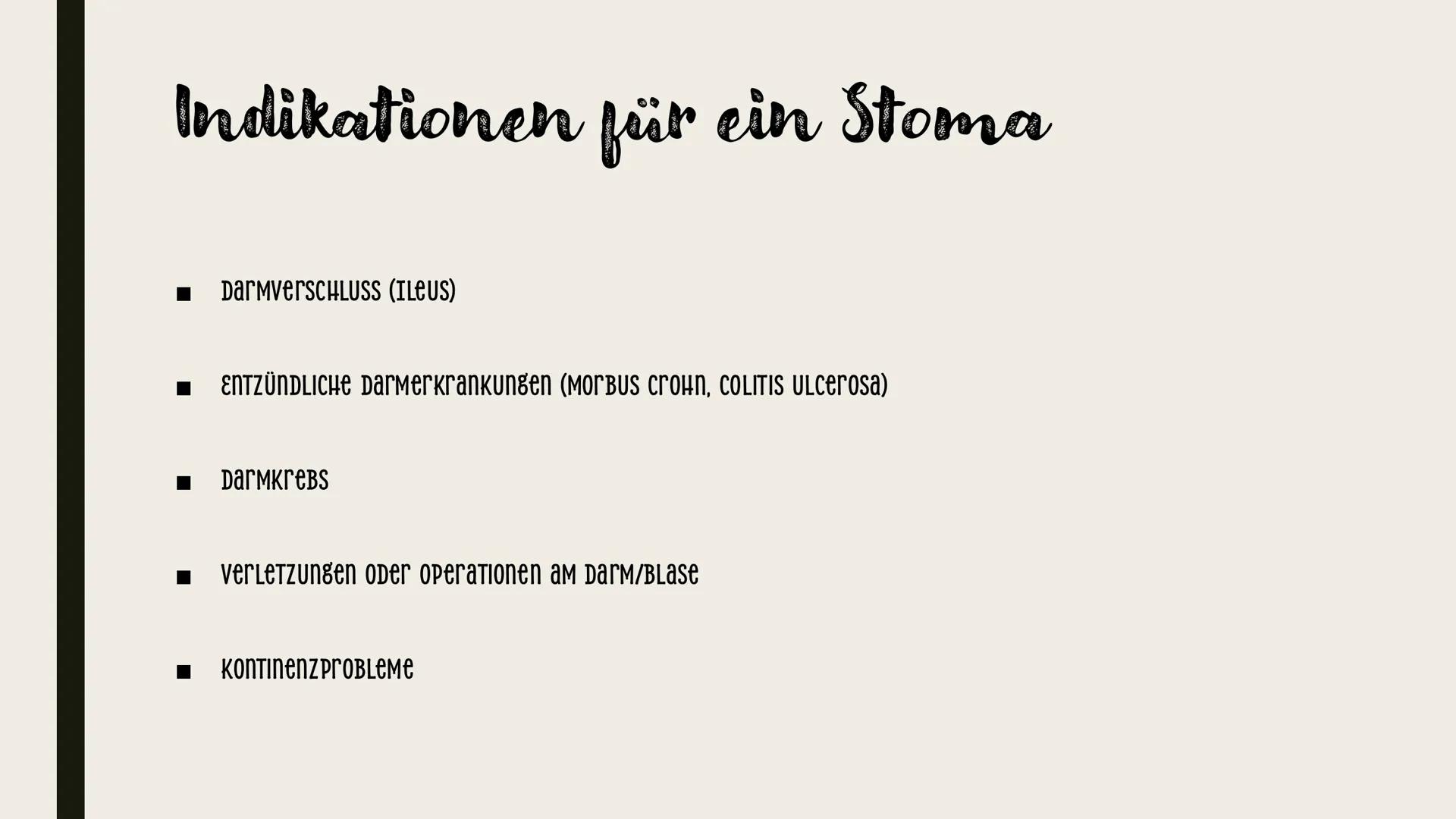 STOMA
Pflege Was ist ein Stoma?

- ein Stoma (Plural: Stomata) ist eine künstlich geschaffene öffnung an der Bauchwand, die den
Darm oder di