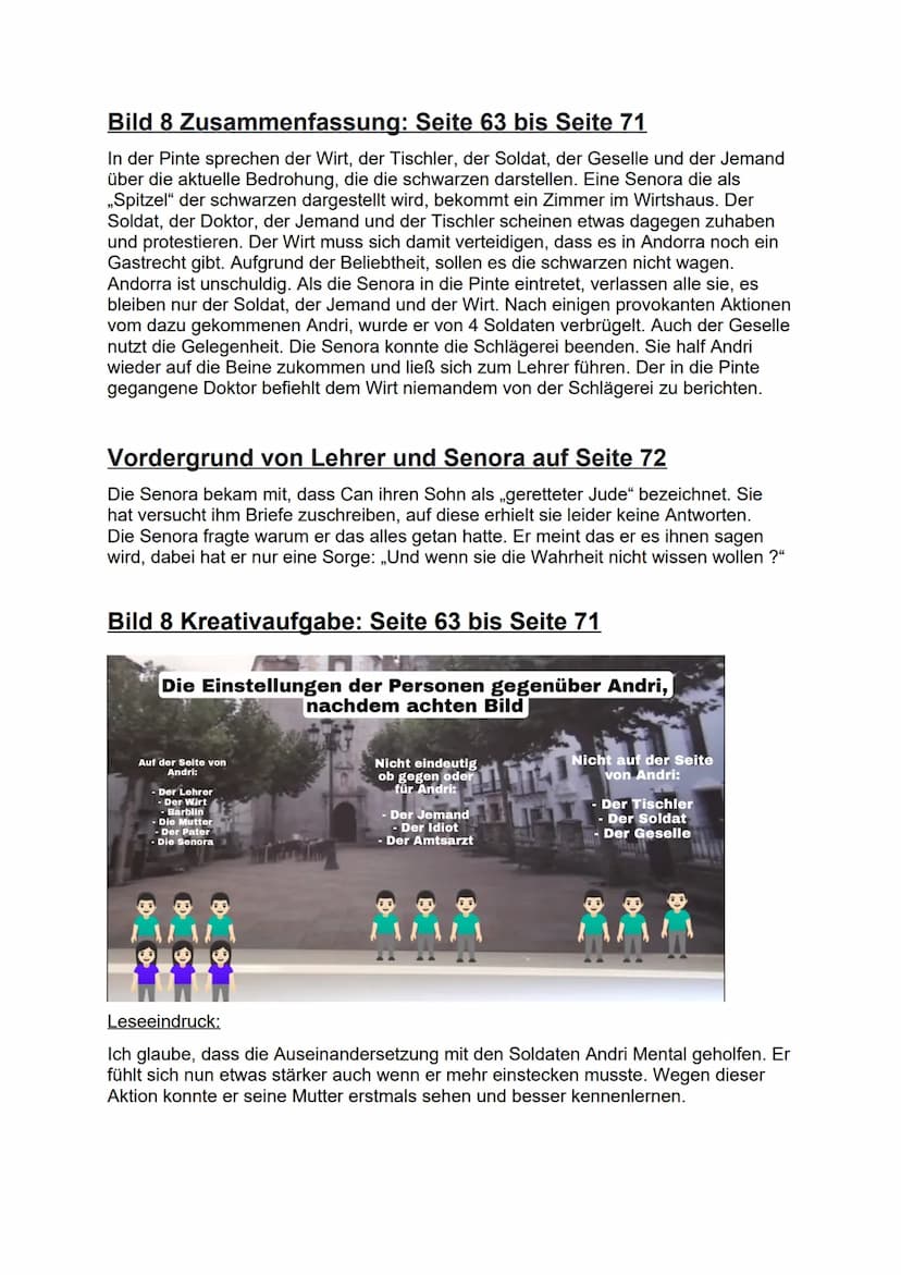 ,,Die Judenschau wird's zeigen"
,,Dein Schicksal ist nicht
mein Schicksal [...] und
mein Schicksal ist nicht
dein Schicksal"
Die Senora sche