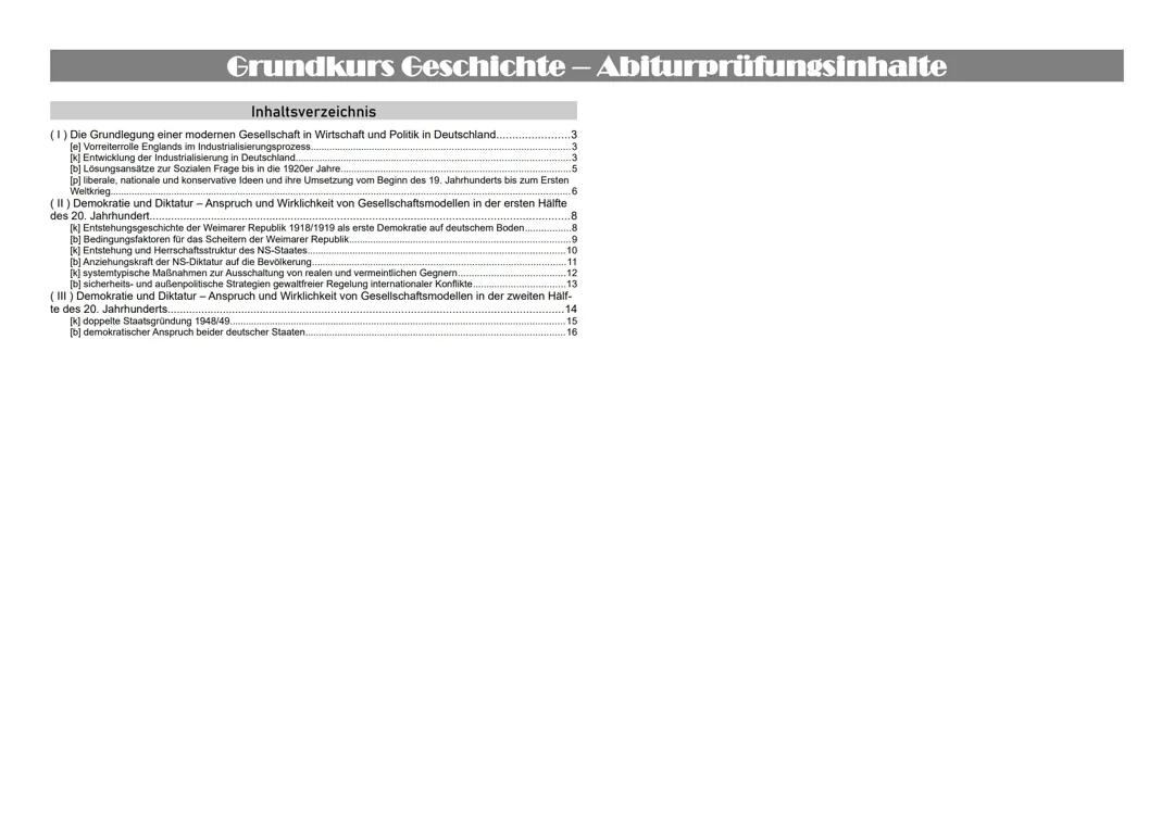 Geschichte Abitur 2023 und 2024: Alles über das Scheitern der Weimarer Republik