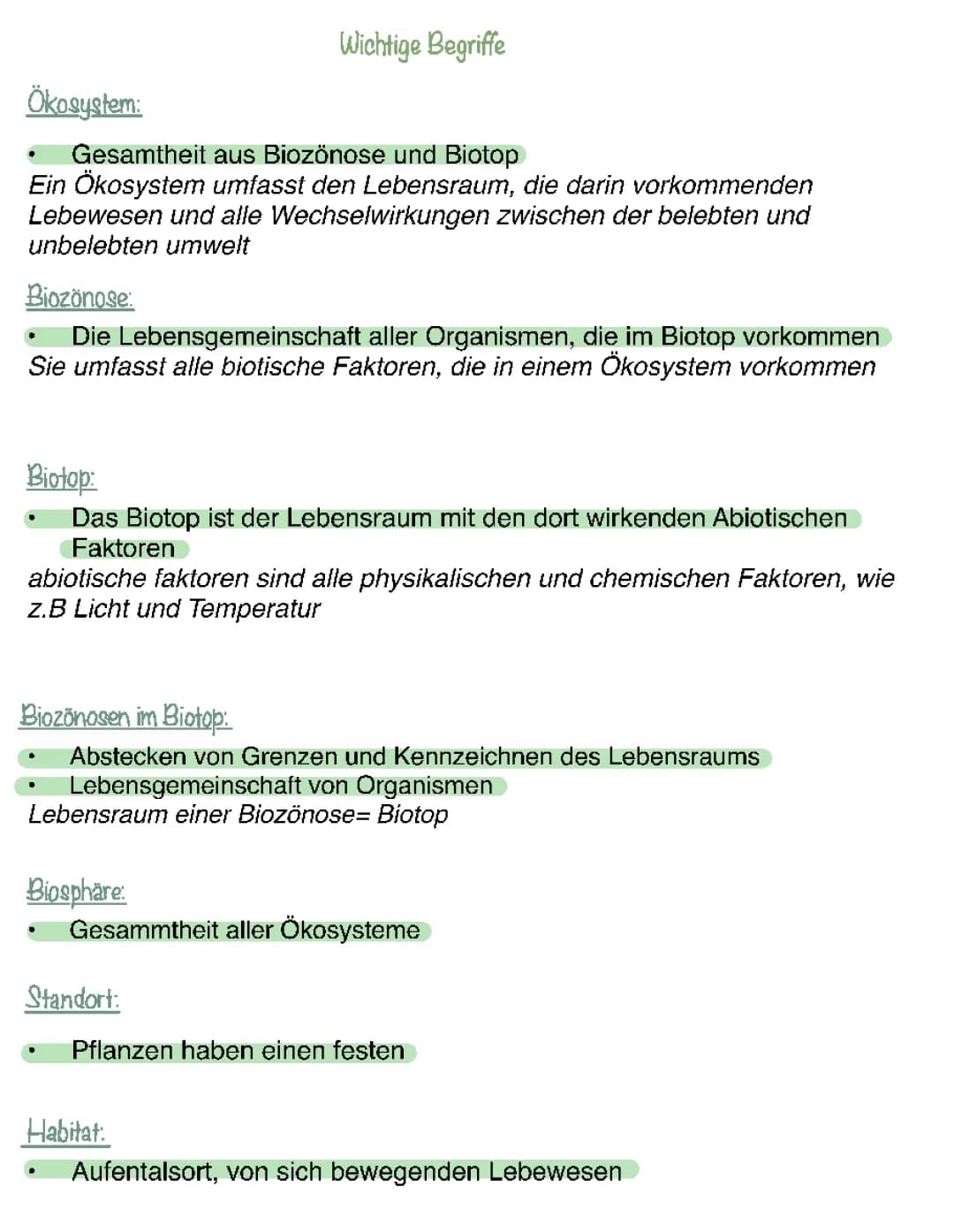 ökologie