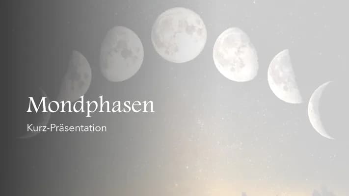 Know Mond und Mondphasen thumbnail