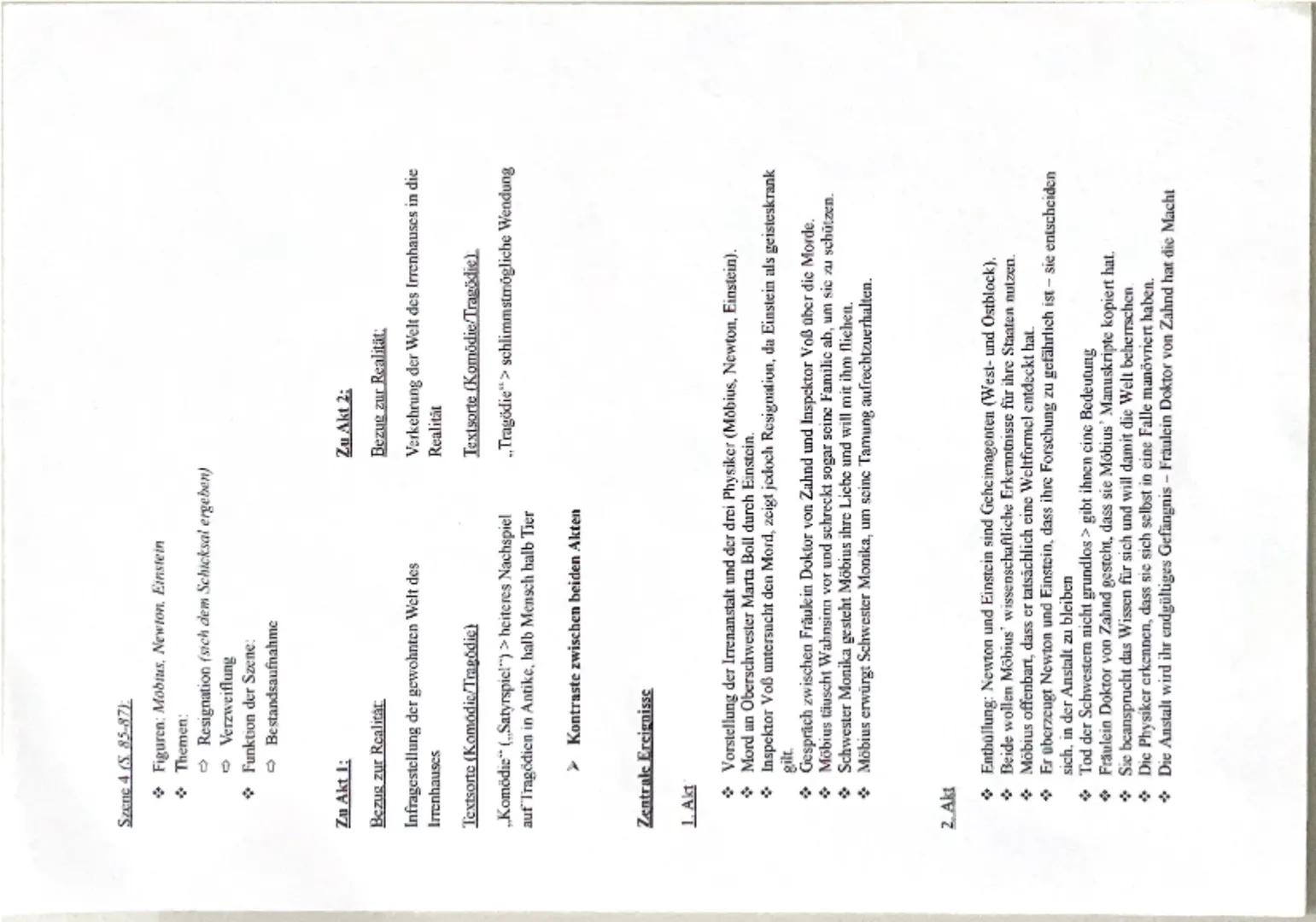 # Die Physiker

Autor: Friedrich Dürrenmatt

Hintergrund: geschrieben in 1961, Uraufführung im Schauspielhaus in Zürich am 21.02.1962

>Komö