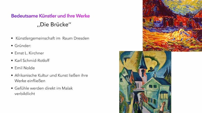 Der Expressionismus Gliederung
Expressionismus-Allgemein
• Historischer Hintergrund
• Merkmale
• Wichtige Motive
• Bedeutsame Künstler und i