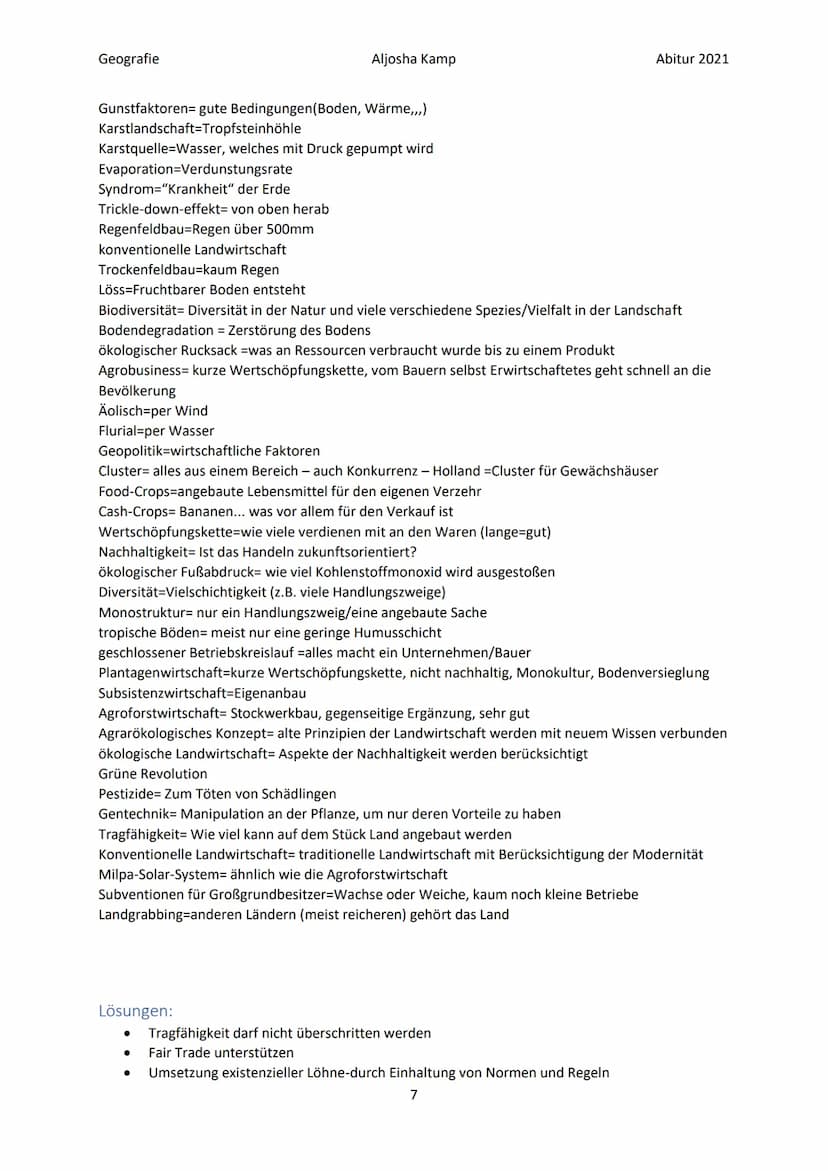 Geografie
Inhalt
Landwirtschaft..
Plantagenwirtschaft
Subsistenzwirtschaft
Agroforstwirtschaft.
Landgrabbing...
Gunstfaktoren
Gentechnik...
