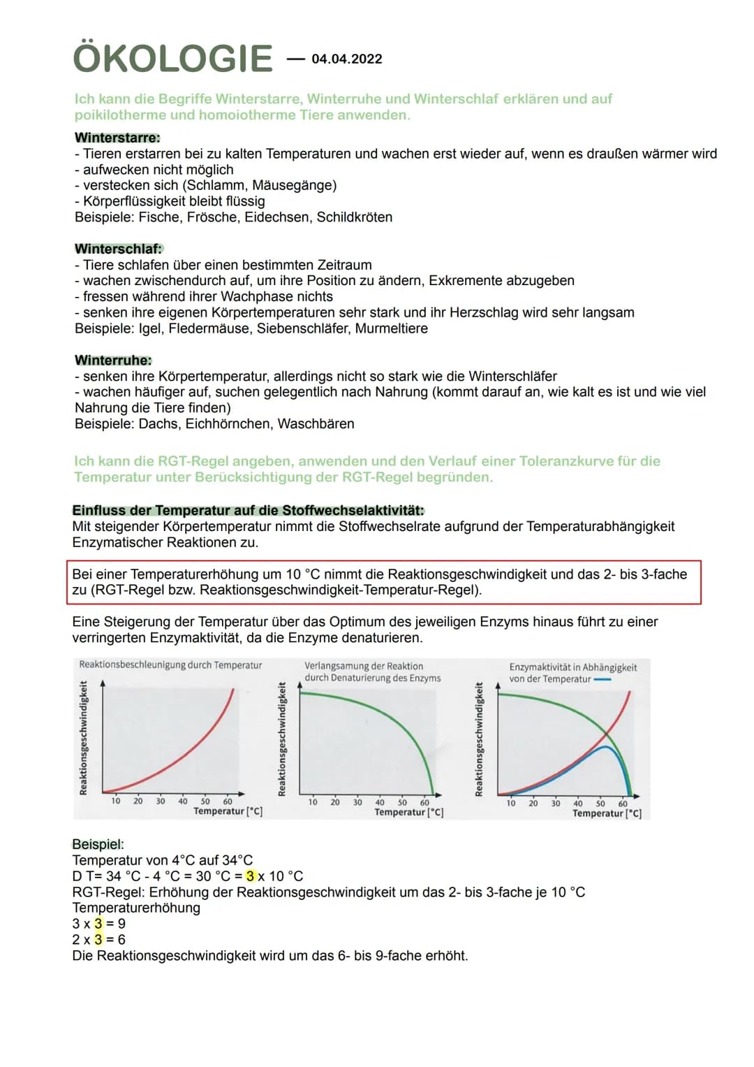 ÖKOLOGIE
Grundbegriffe der Ökologie
Ich kann die Begriffe Biotop, Biozönose und Ökosystem definieren und sinnvoll anwenden.
Ökologie is die 
