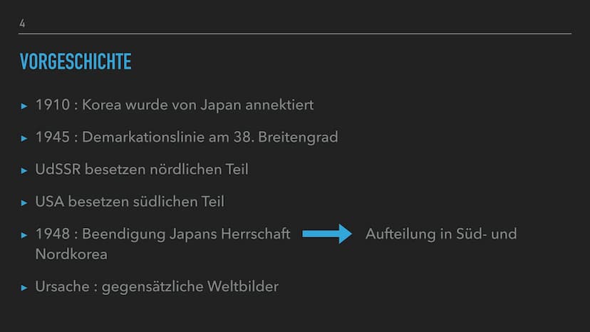 VON LIJANA MUSIC
DER KOREAKRISG
0006 2
GLIEDERUNG
► Allgemeines
► Vorgeschichte
► Verlauf
► Folgen
HH 3
ALLGEMEINES
► Zeitraum: 25.06.1950 -