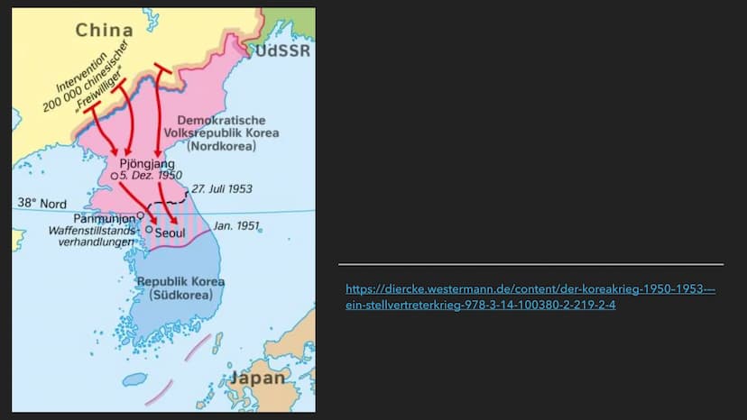 VON LIJANA MUSIC
DER KOREAKRISG
0006 2
GLIEDERUNG
► Allgemeines
► Vorgeschichte
► Verlauf
► Folgen
HH 3
ALLGEMEINES
► Zeitraum: 25.06.1950 -