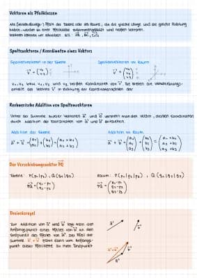 Know Vektoren Rechenregeln  thumbnail