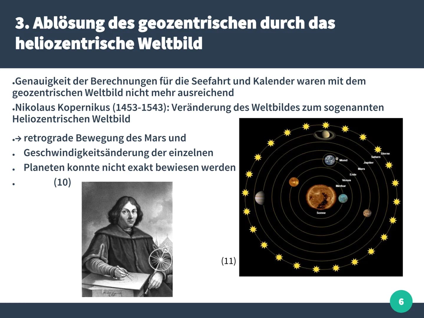 (1)
Sonne
Jupiter
Satu A
Sphäre der Sterne
Erde
Venus
Mod
Mars
Merkur
Jupiter
Merk
Saturn
Sphäre der Stern
Mars
Sonne
Vom geozentrischen zum