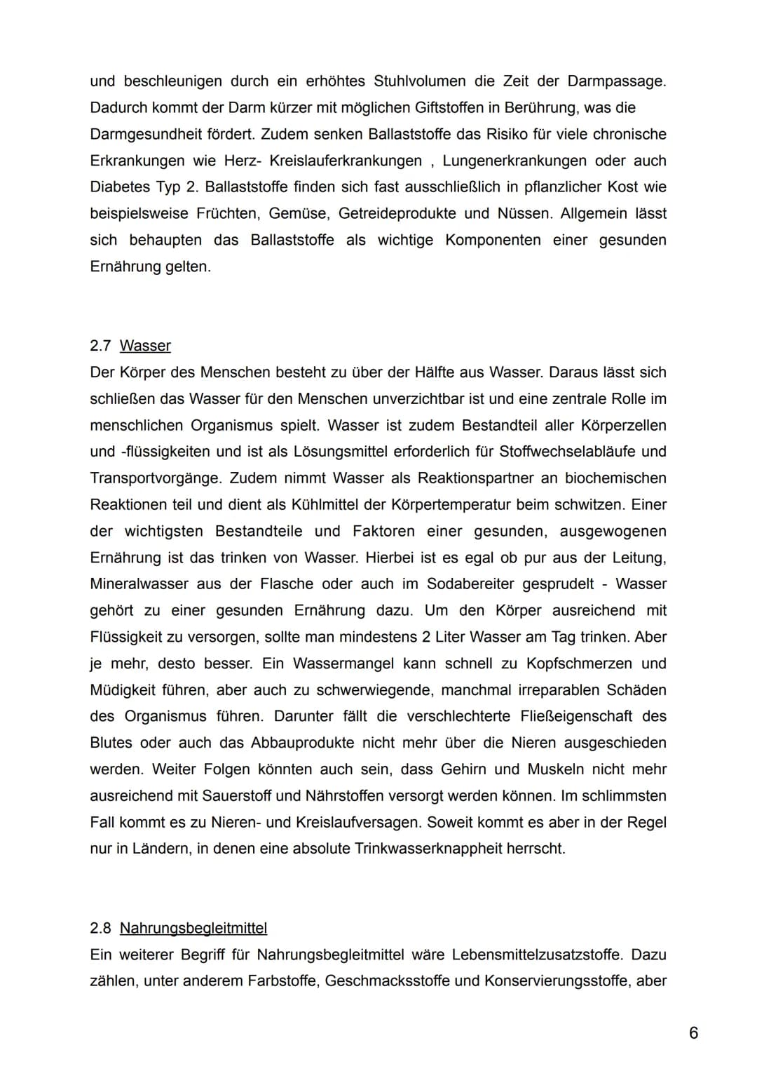 Thema:
Gesunde Ernährung -
Du bist was du isst
Thema Gesundheit 1. Einleitung...
2. Wichtigste Nahrungsbestandteile..
2.1 Kohlenhydrate...
2