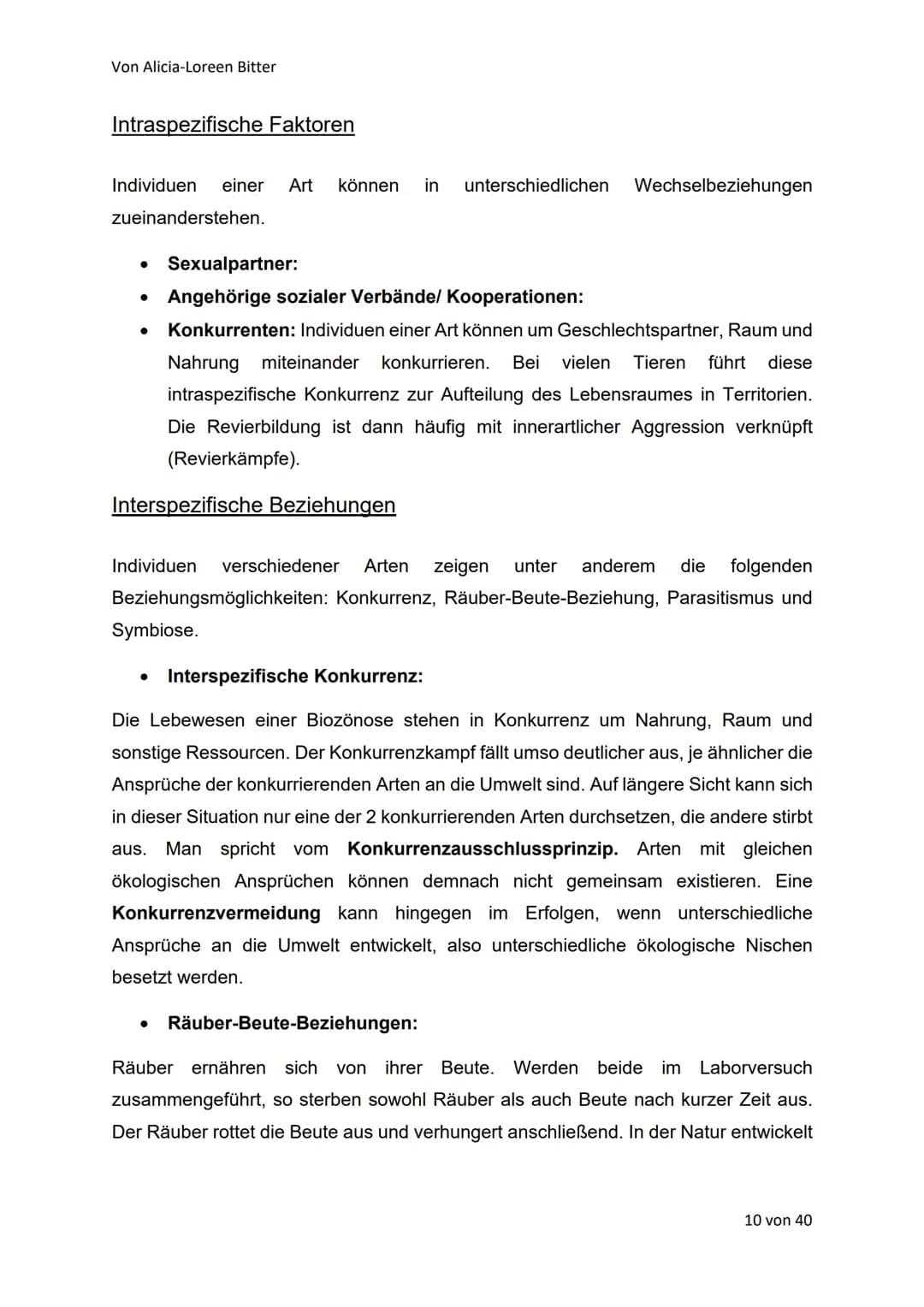 Von Alicia-Loreen Bitter
Abiotische Faktoren
Toleranz und Ökologische Potenz
Abiotische Umweltfaktoren beeinflussen die Aktivität von Lebewe