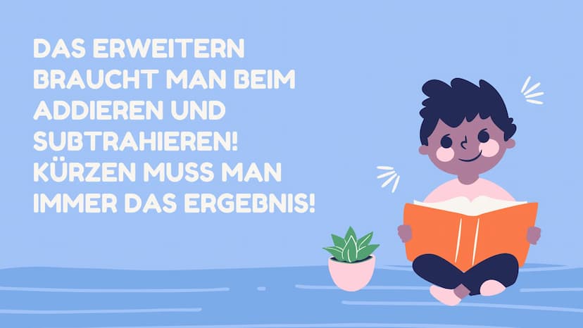 by maiouid
MARK
Rechenregeln
für Brüche
III 1. ERWEITERN
2.KÜRZEN
3. ADDIEREN
4. SUBTRAHIEREN
5.MULTIPLIZIEREN
6.DIVIDIEREN 1.ERWEITERN
BSP.