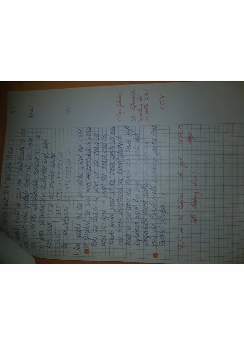 Klasse 912
Klassenarbeit Mathematik Nr. 3
Name: Cisa Holm
Thema:
Hilfsmittel: Taschenrechner (TI-Nspire CX)
Quadratische Funktionen und Glei
