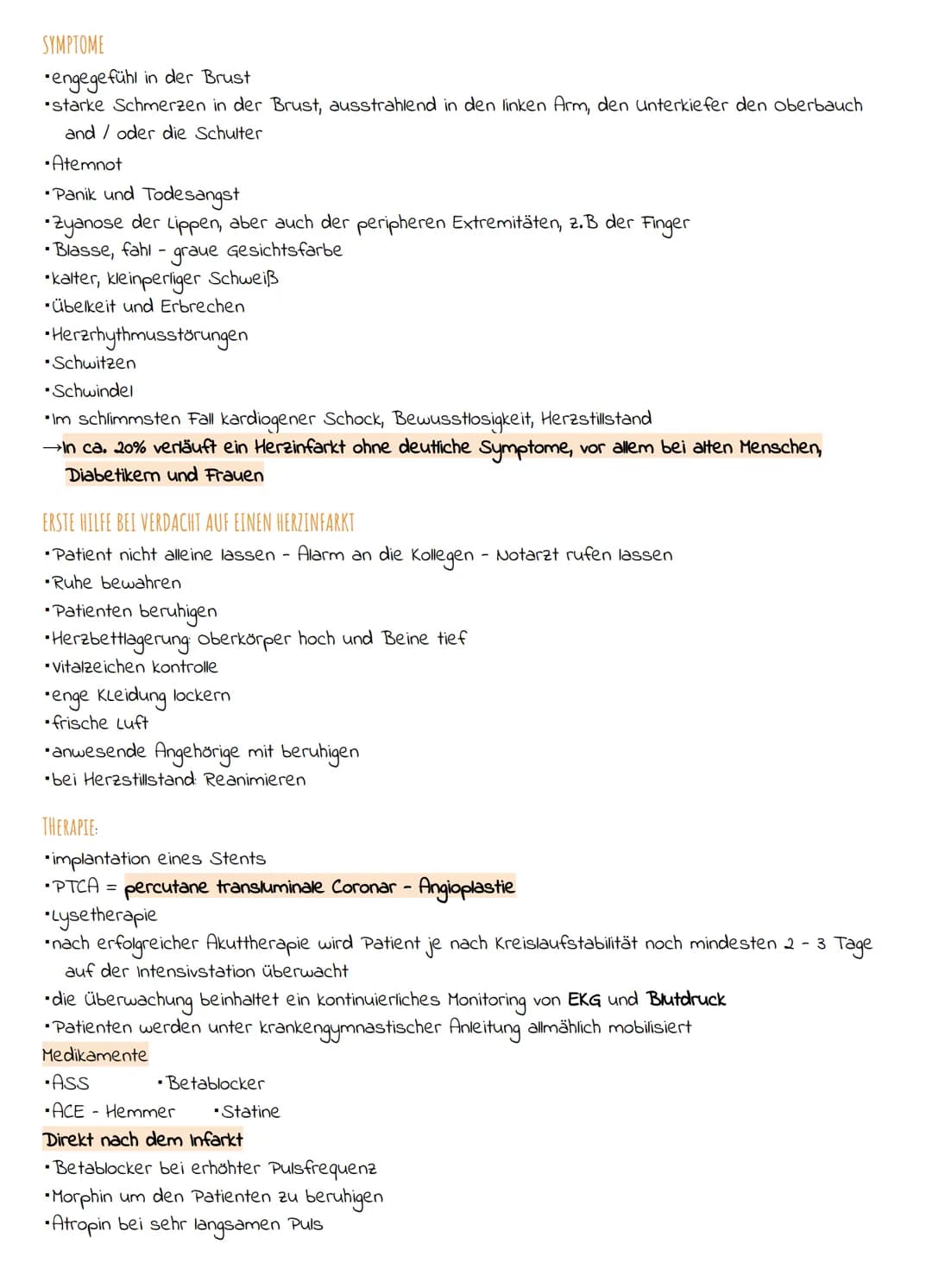 HERZINFARKT
MYOKARDINFARKT
DEFINITION
akutes und lebensbedrohlichen Ereignis
▪es kommt zu einem verschluss einer Herzkranzarterien durch ein