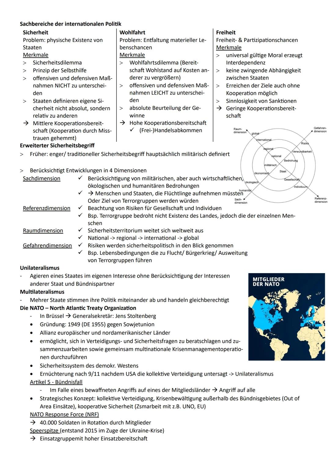 Internationale Politik
> Unter Bedingungen der Anarchie (Gegenteil von
Hierarchie oder Herrschaft)
Akteure in formalem gleichrangigem Verhäl