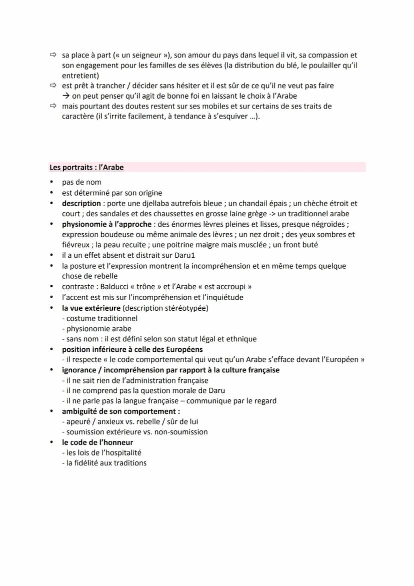 L'hôte
Lettre de Camus à son premier instituteur
le premier instituteur = enseignant à école maternelle et l'école primaire
Au moment de l'a