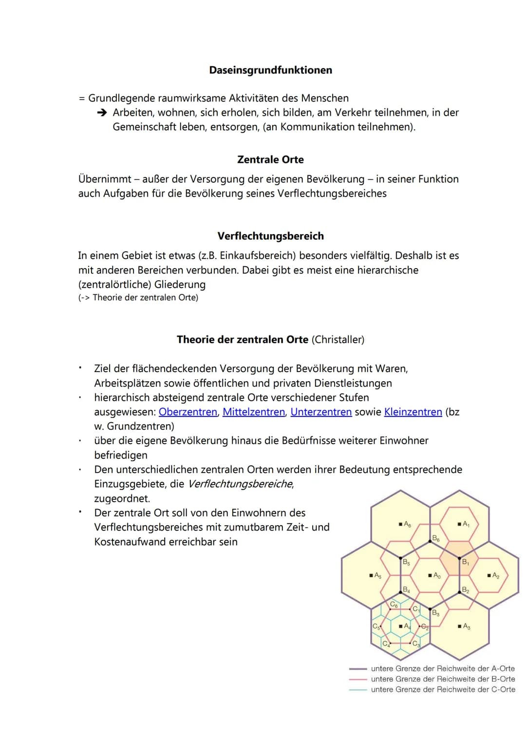 Ausgleich der vielfältigen Nutzungen und Funktionen des Gesamtraums der BRD und
seiner Teilräume. (Resource: Land)
Beispiele:
Wohnen
Was ist