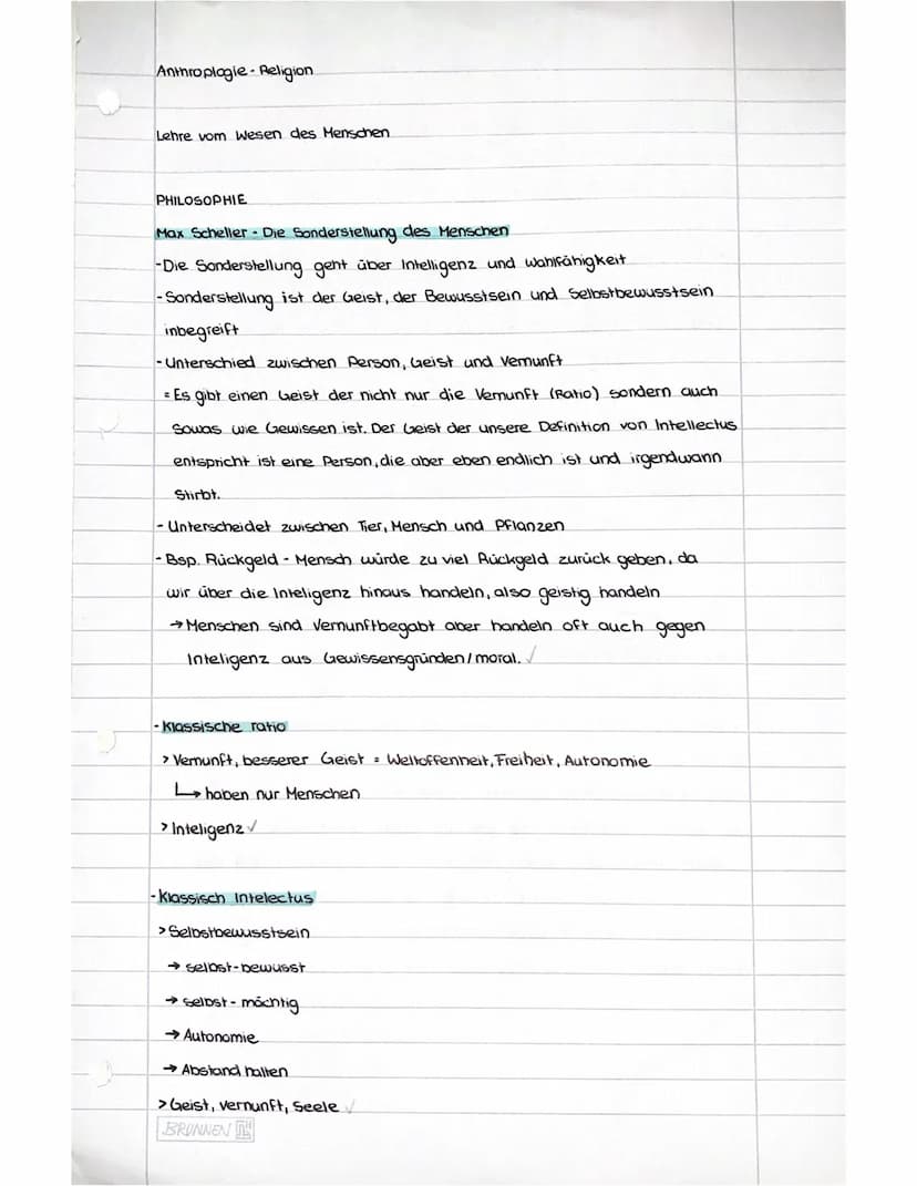 Q
J
Anthropiogie - Religion
Thomas Hobbes - Der Mensch ist von Natur aus böse
-Menschen machen sich gegenseitig Probleme ~ Unsicherheit, Ruh